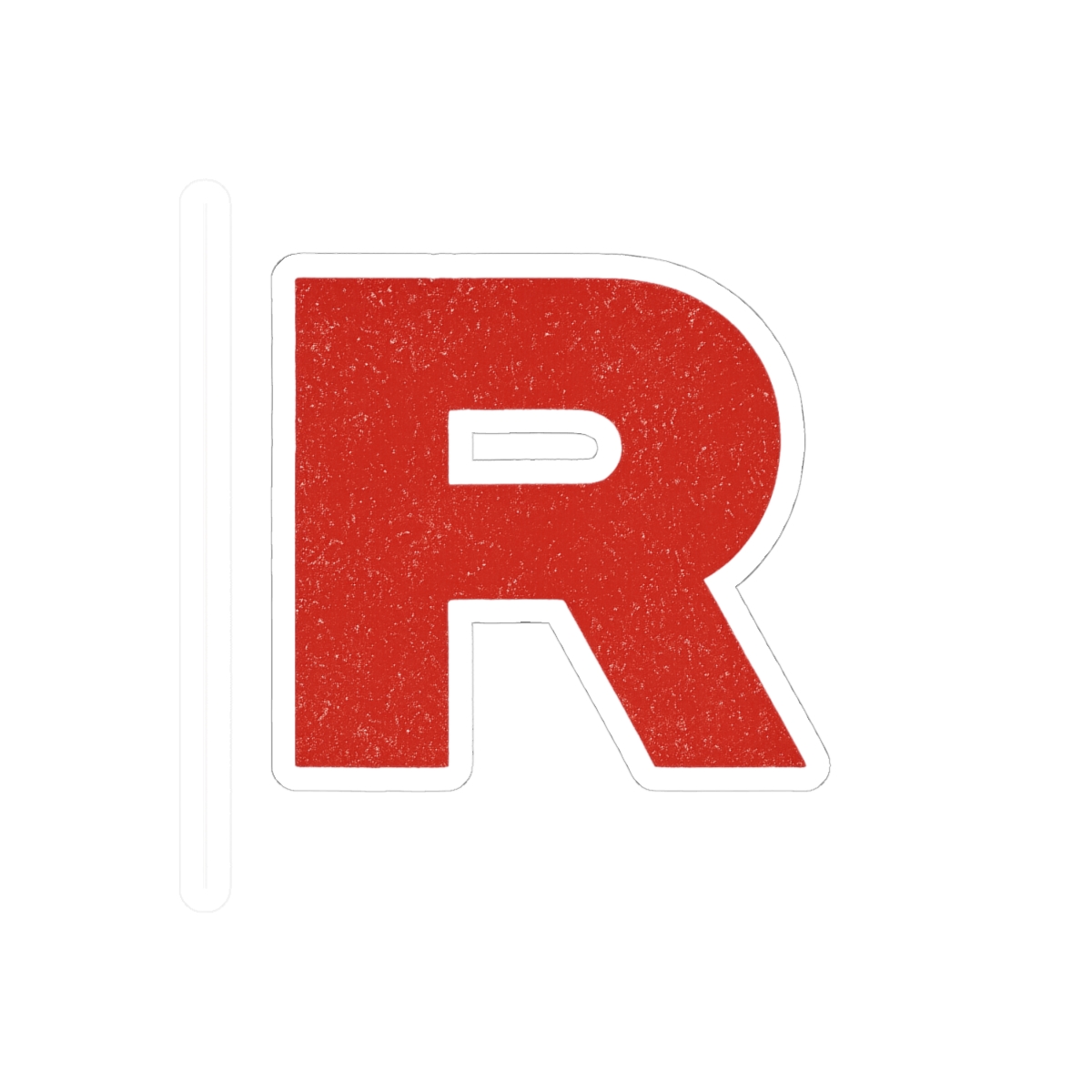 Team Rocket Logo Sticker | Bold Vinyl Decal - alternate angle 2, merchandise