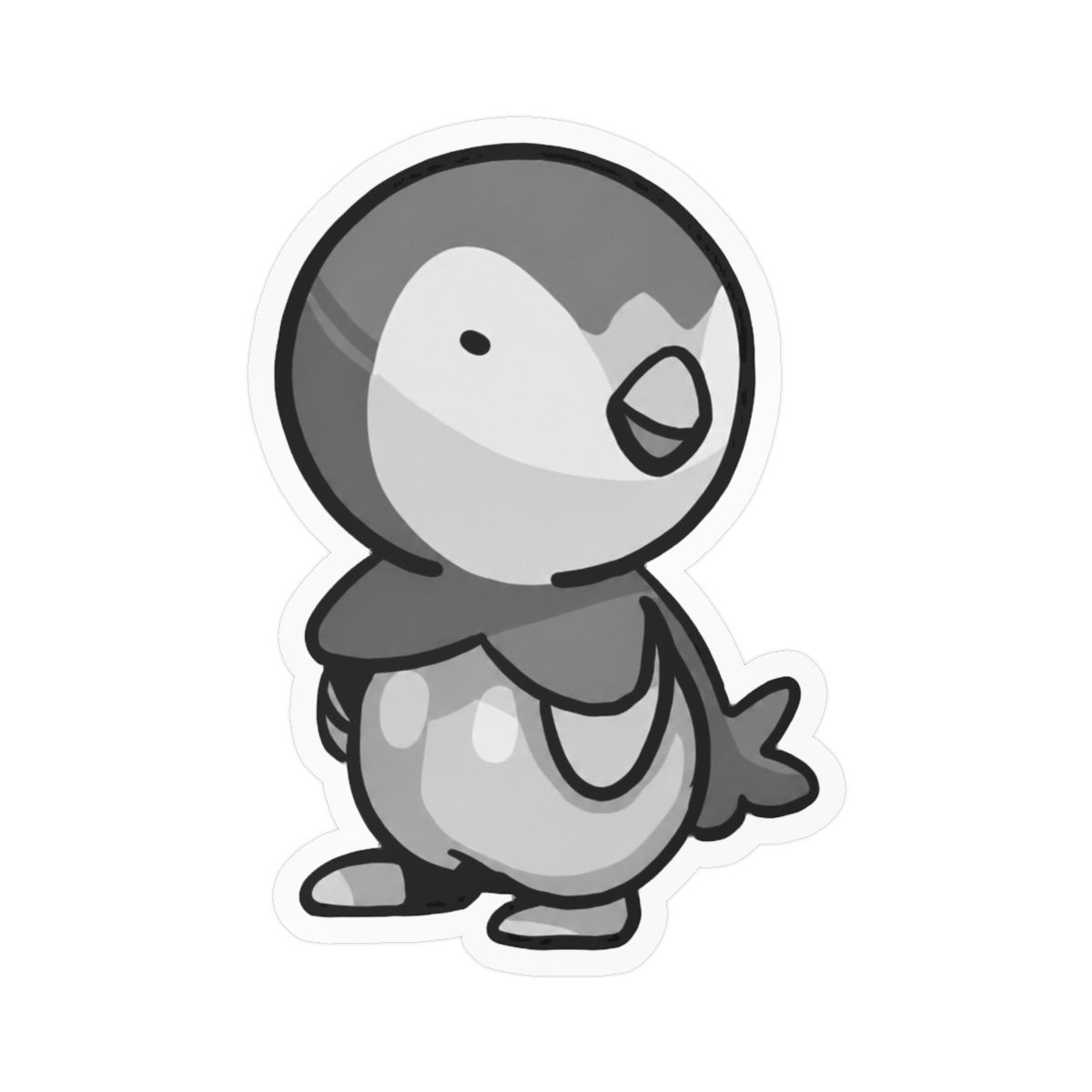 Cute Piplup Pokémon Sticker - Adorable Vinyl Decal for Trainers - alternate angle 2, merchandise