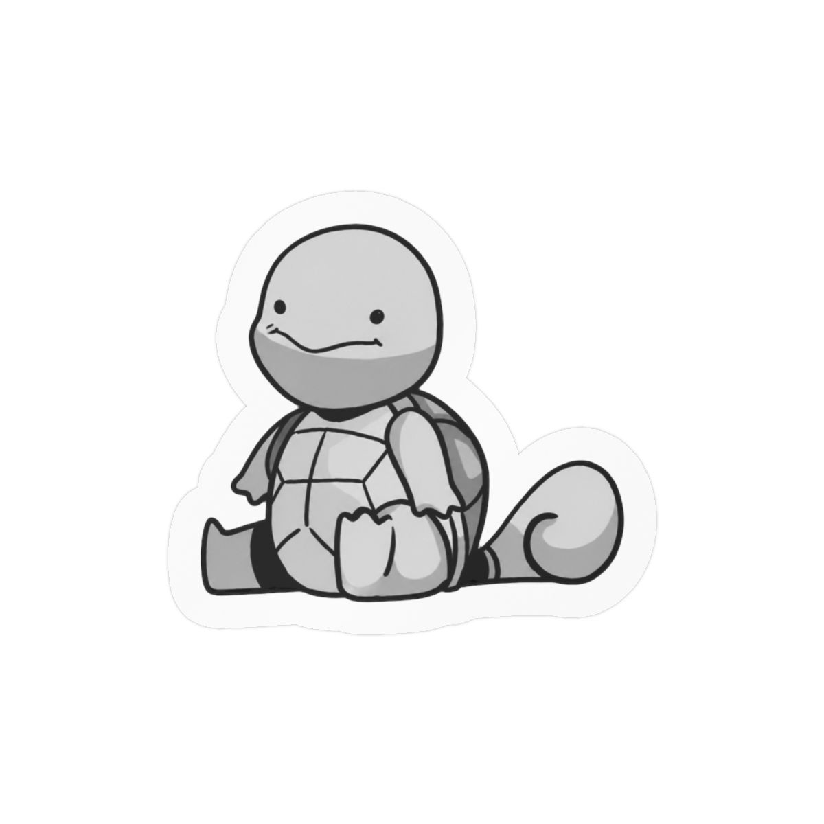 Cute Squirtle Pokémon Sticker | Adorable Kawaii Vinyl Decal - Official stickers merchandise