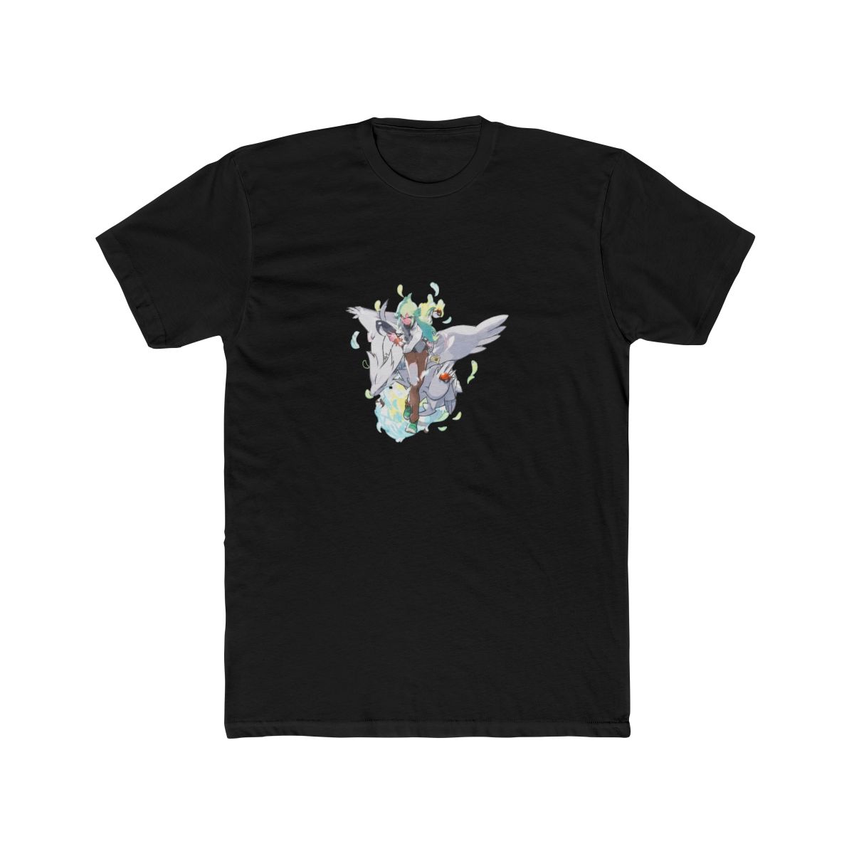 Official N Pokémon Trainers Light Blue Relaxed Fit Crew Neck T Shirt - Size Adult 4X-Large