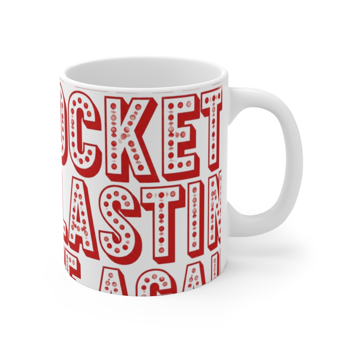 Pokemon "Team Rocket" White Mug