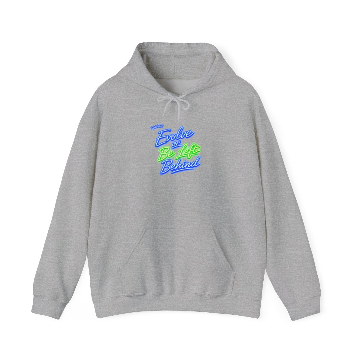Pokemon "Evolve or Be Left Behind" Hoodie - alternate angle 3, merchandise