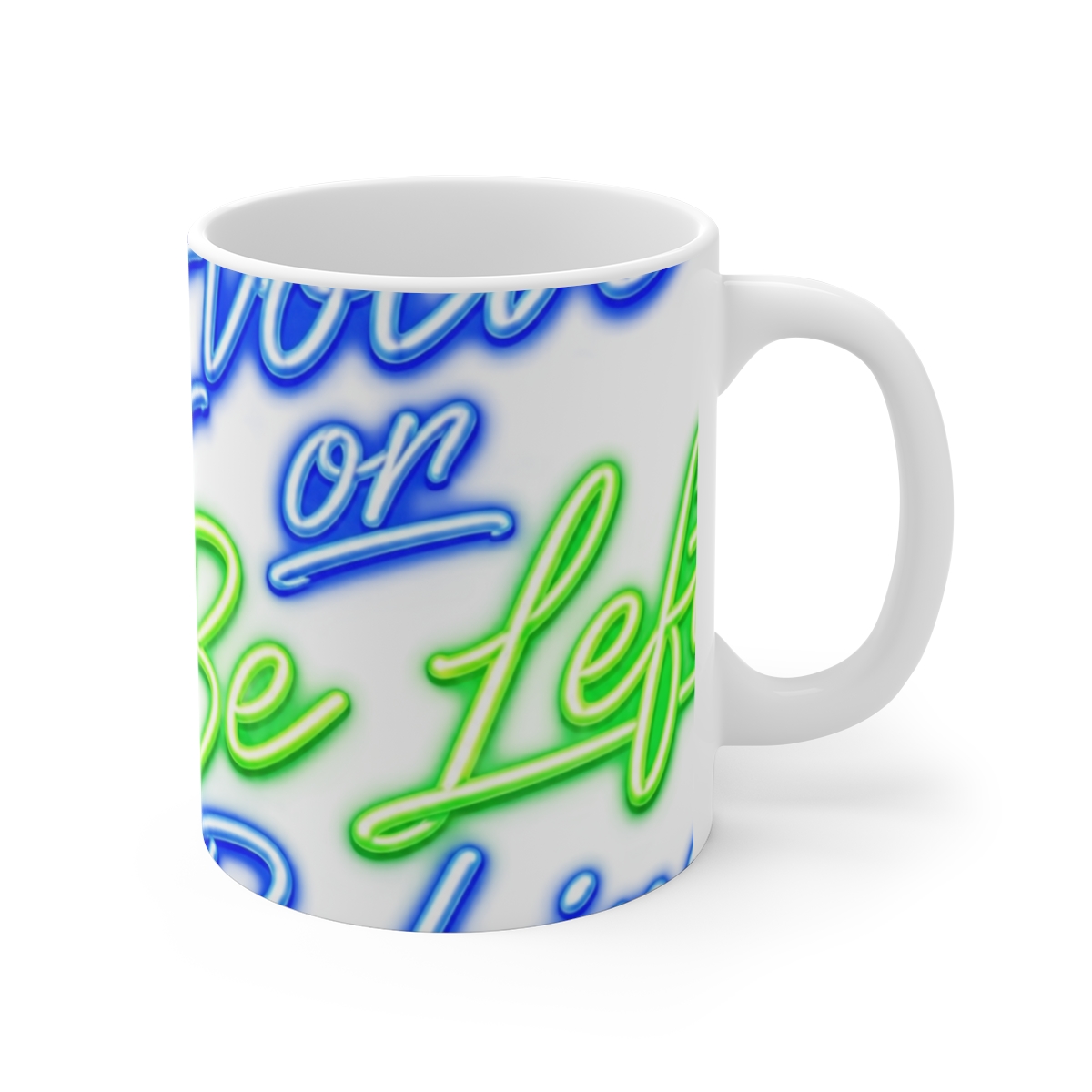 Pokemon "Evolve or Be Left Behind" White Mug