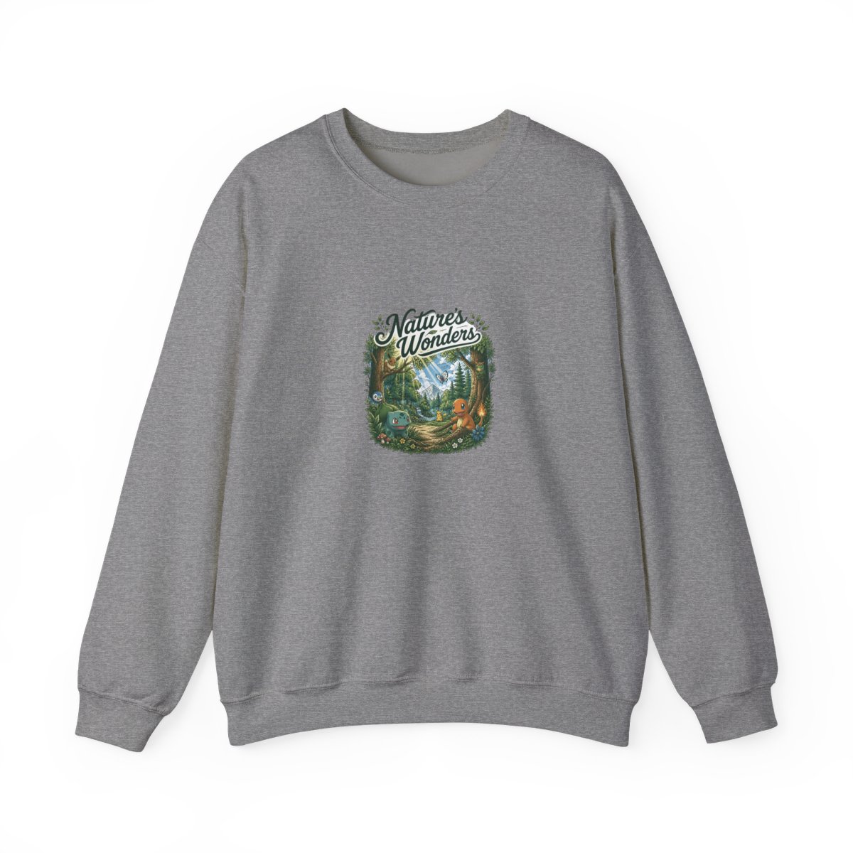 Pokemon "Trainee Pikachu Card No. 025" Crewneck