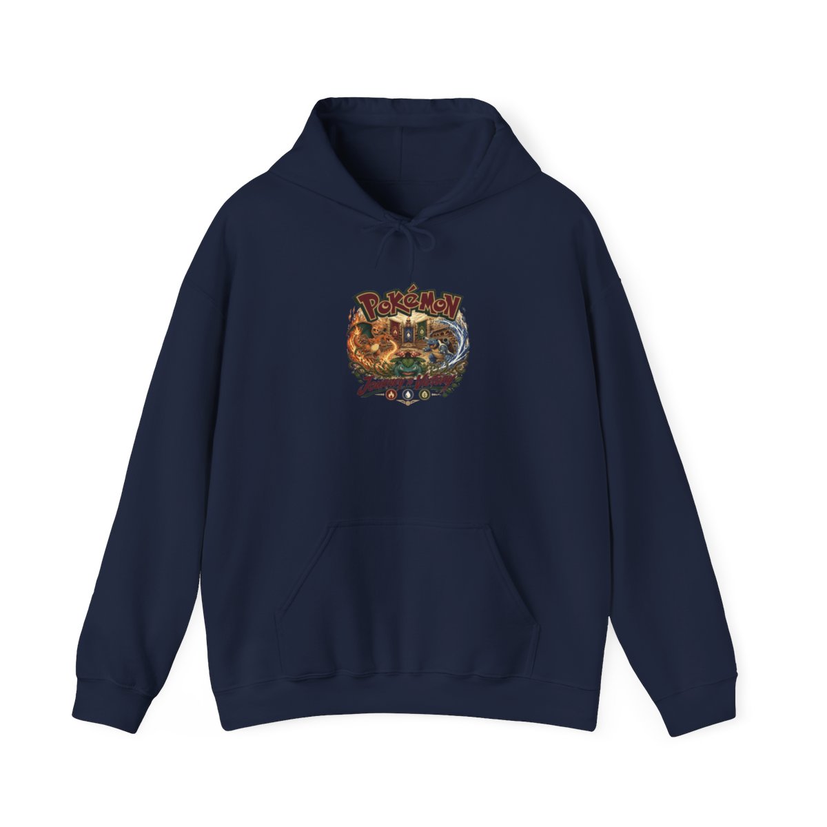 Pokemon "Explore Your Wilderness" Hoodie - alternate angle 2, merchandise
