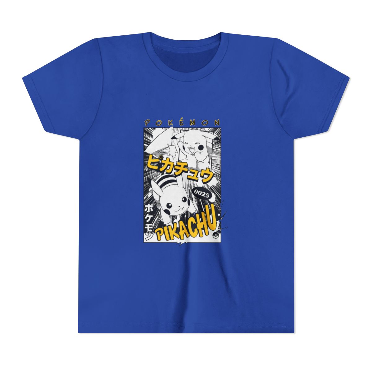 Pokémon Pikachu 0025 Kids T Shirt | Pokemon - alternate angle 4, merchandise
